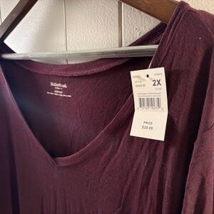 Garnet Long Sleeve Motherhood Maternity shirt